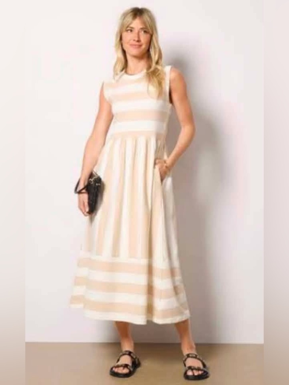 Evereve Midi Dress, like new ($118)!